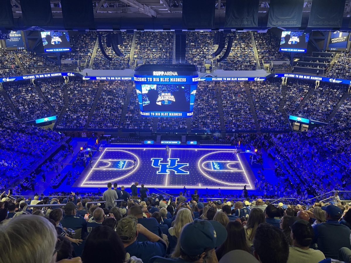 Rupp Arena's new interactive floor unveiled at Big Blue Madness