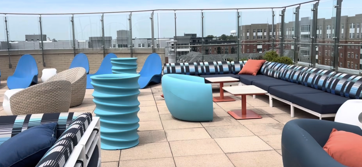 Jewell Hall terrace opens